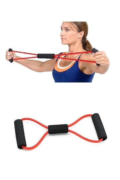 Otantik Egzersiz Spor Pilates Yumusak Sunger Sapli Direnc Vucut Gelistirme Lastigi Trendyol