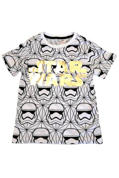 Disney Heroes Erkek Cocuk Beyaz Star Wars T Shirt Trendyol