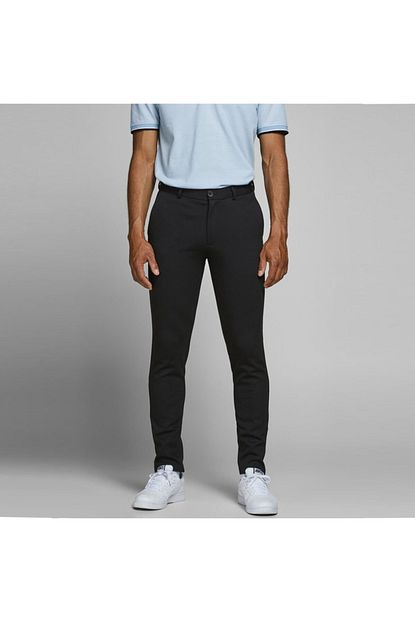 Jack Jones Erkek Siyah Dar Paca Pantolon 12173623 B Trendyol