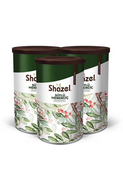 Shazel Sutlu Menengic Kahvesi 3 Adet X 250gr Trendyol