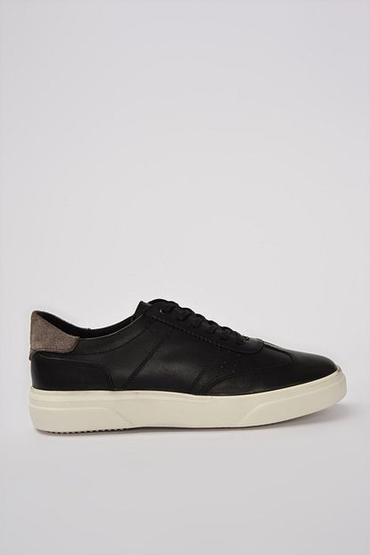 Yaya By Hotic Hakiki Deri Erkek Siyah Sneaker 02ayy601500a100 Trendyol
