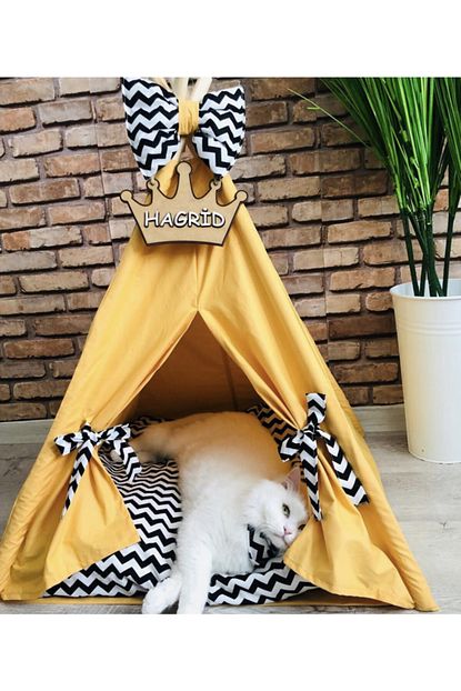 Hasmaviler Furniture Design Sari Kedi Cadiri Trendyol
