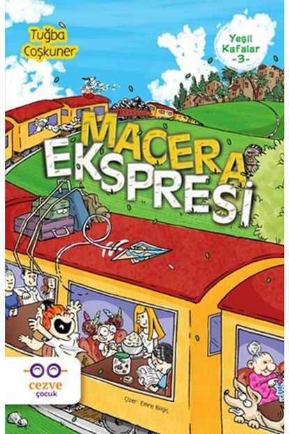Cezve Kitap Macera Ekspresi Yesil Kafalar 3 Trendyol