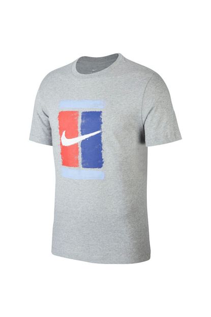 Nike Cu0329 063 Court Erkek Tenis Penye Tshirt Trendyol