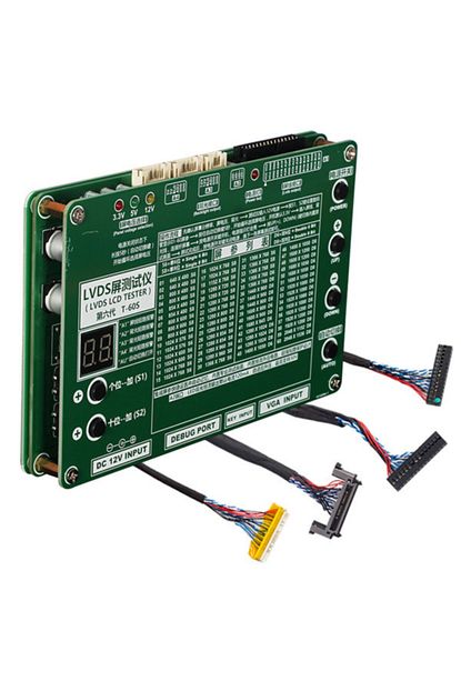 Brs Lvds T 60s Lcd Led Tv Panel Test Cihazi 4 Parca Kablo Trendyol