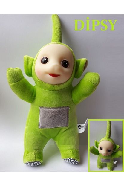 selay pelus dipsy teletabi pelus oyuncak teletubbies ozel urun 25cm yesil fiyati yorumlari trendyol