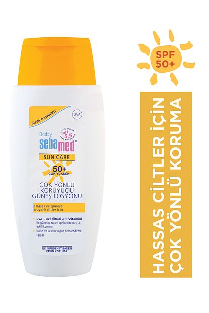 Sebamed Bebek Gunes Losyonu Spf 50 150 Ml Trendyol