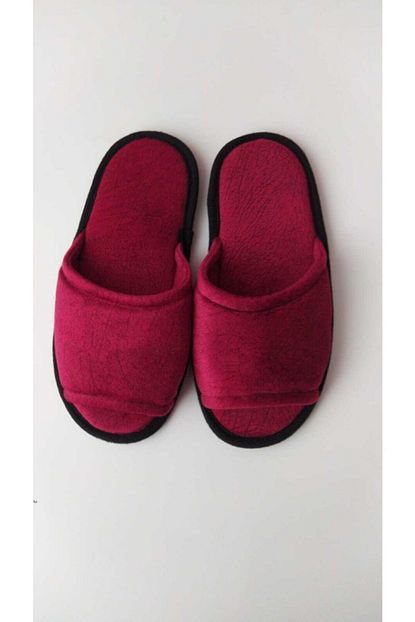 Cetinkaya Kadin Bordo Yazlik Terlik Trendyol