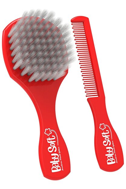 Babysoft Firca Tarak Seti Unisex Kirmizi Trendyol