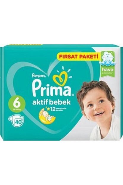 Prima Bebek Bezi 6 Numara 40 Li Trendyol