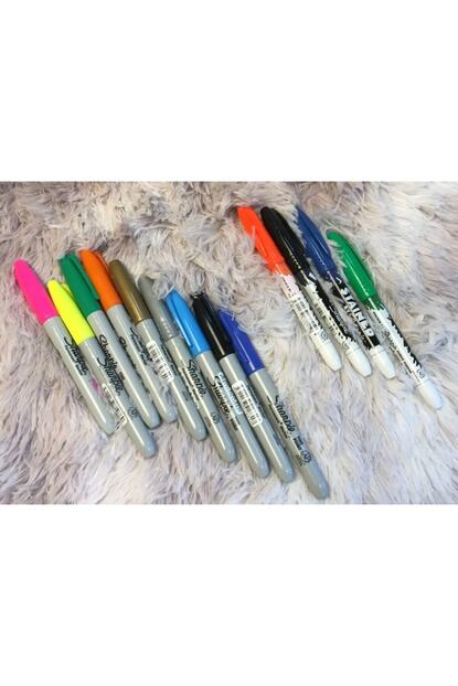 Sharpie Birrdirbirr Renkli Permanent Keceli Kalem 13lu Trendyol