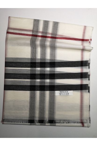 Burberry Burbbery 20 Ipek 240 Cm Sal Ekose Desen Trendyol