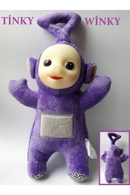 selay pelus tinky winky teletabi pelus oyuncak teletubbies ozel 25cm mor fiyati yorumlari trendyol