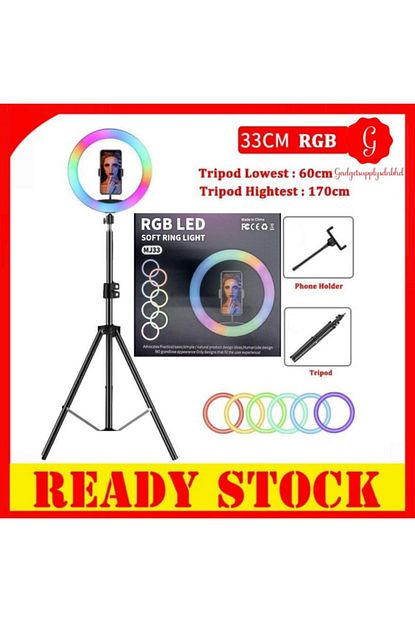 Trendpineapple Renkli Isikli Tripod Rgb Ring Light Trendyol