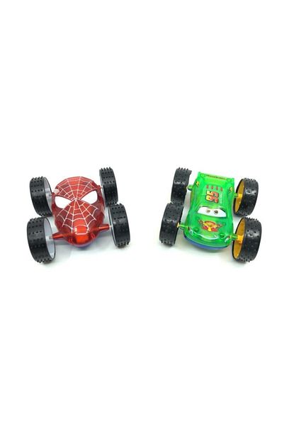 Cosy Home Gift Cars Simsek Mcqueen Orumcek Adam 2 Li Set Araba Isikli Cek Birak Ileri 4 Ceker Trendyol