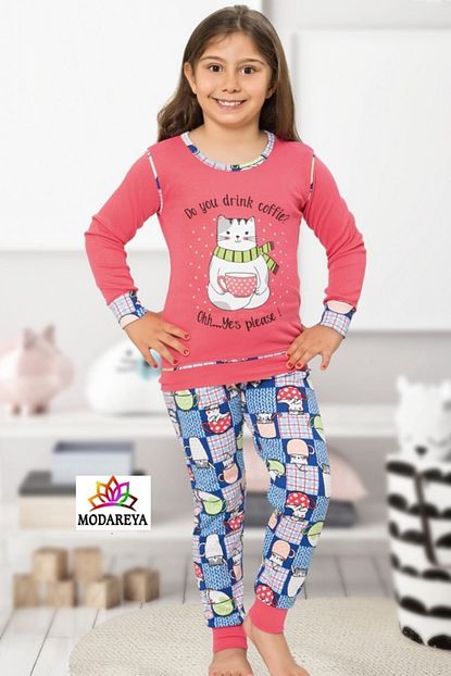 Tarik Kiz Cocuk Pijama 1420 Trendyol