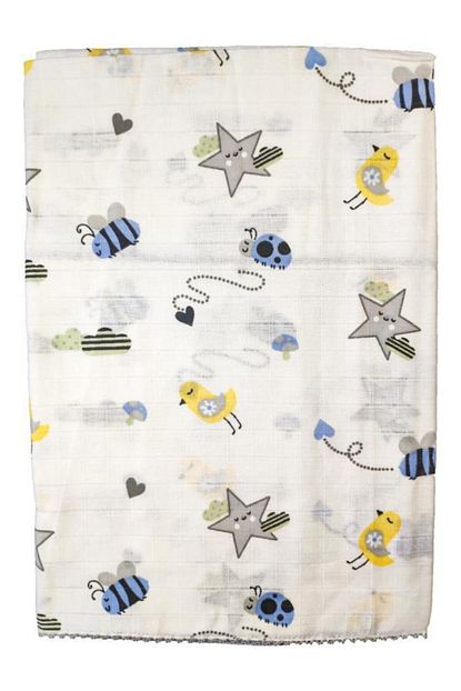 Aymur Erkek Bebek Muslin Battaniye Trendyol