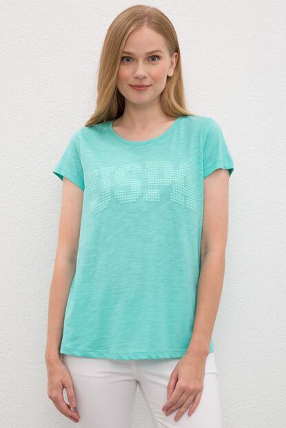 U S Polo Assn Kadin T Shirt G082gl011 000 937482 Trendyol
