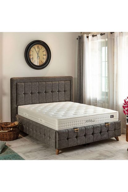 Idas Beyaz Yayli Yatak 150x200 Trendyol