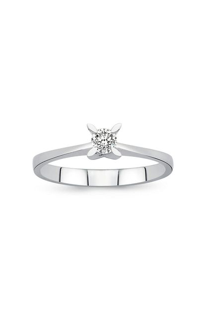 Safir Kuyumculuk 0 15 Ct G Si Pirlanta Tektas Yuzuk Trendyol