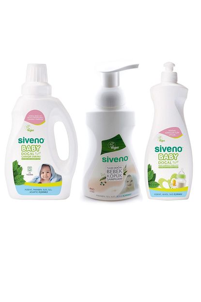 Siveno Bebek Camasir Sabunu 750ml Biberon Tem 500ml Samp 250ml Trendyol