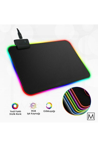 Manimind Led Isikli Gaming Mouse Pad 35x30cm Trendyol