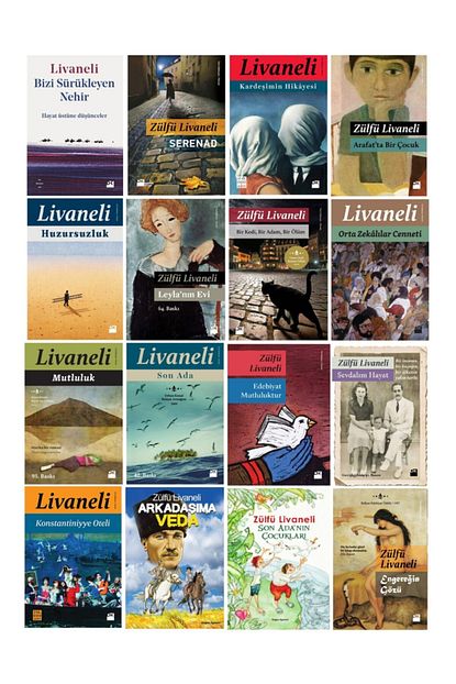 Dogan Kitap Yayinlari Zulfu Livaneli 16 Kitaptan Olusan Okunasi Set Trendyol