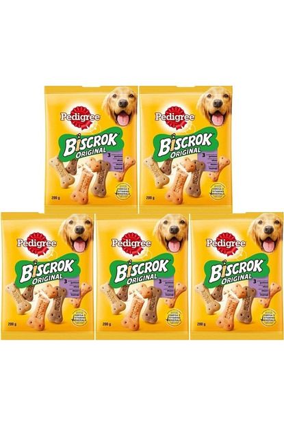 Pedigree Biscrok Multi Mix Kopek Odul Mamasi Biskuvi 200 G 5 Adet Trendyol