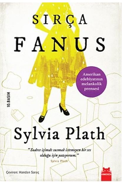 Kirmizi Kedi Yayinevi Sirca Fanus Sylvia Plath Trendyol
