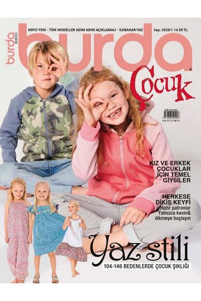 Burda Dergisi Burda Cocuk Dergisi 2020 01 Trendyol