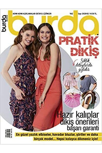 Burda Dergisi Burda Pratik Dikis Dergisi Sayi 2020 02 Yaz Trendyol