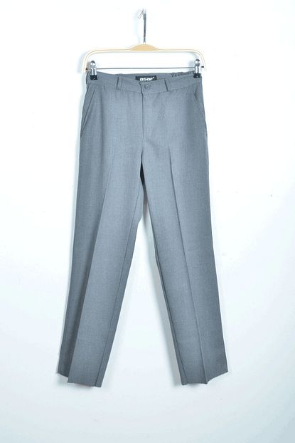 Defacto Gri Genc Erkek Okul Pantolonu H1340a6 Gr187 Trendyol