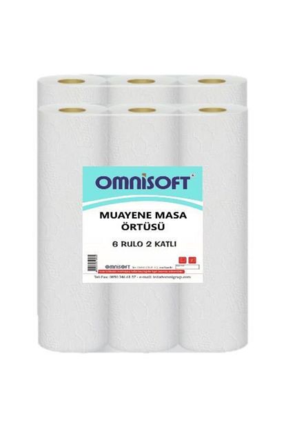 Omnisoft Extra Muayene Masa Ortusu 50 Cm 6 Rulo 210 Mt Trendyol