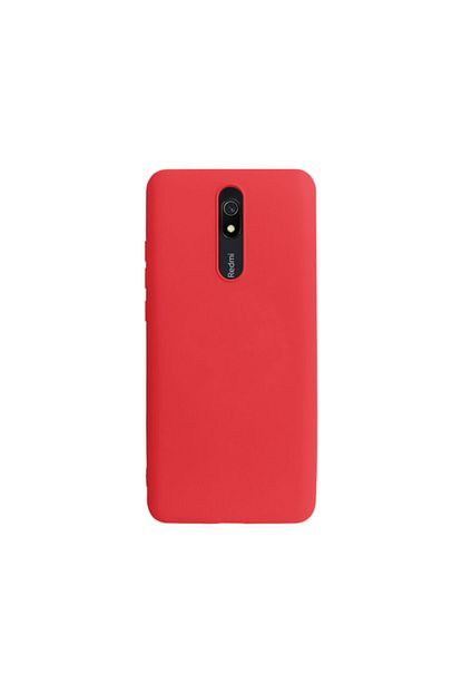 Casemarkt Kirmizi Xiaomi Redmi 8a Silikon Telefon Kilifi Mikro Fiber Ic Yuzey Trendyol