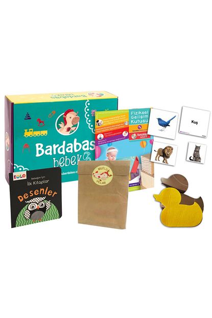 Bardabas Bebek Gelisimi Aktivite Kutusu Zihinsel Gelisim 6 12 Ay Bebekler Icin Trendyol