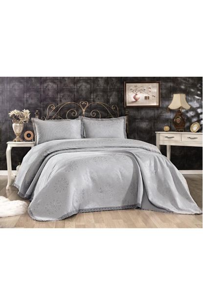 Capa Home Yagmur Pike Takimi Gri Trendyol