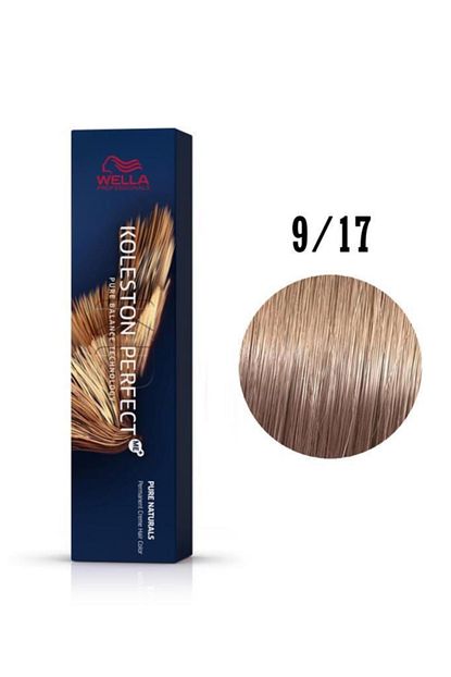 Wella Koleston Perfect Me Extra Acik Kullu Kumral Sari Sac Boyasi 9 17 60 Ml Trendyol
