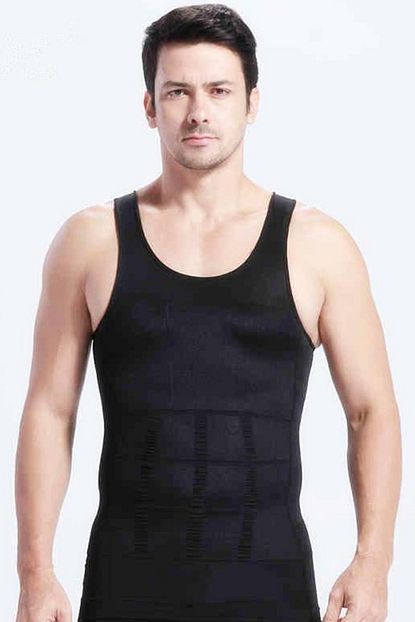 Dr Fitto Toparlayici Erkek Korse Atlet Siyah Dr115 Trendyol