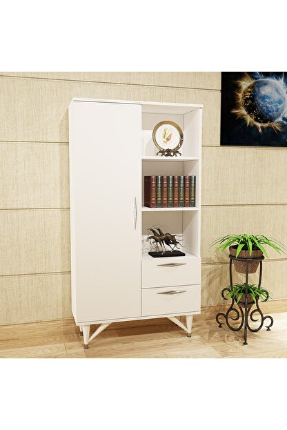 Kalender Dekor Kemen Kitaplik Km01 Beyaz Trendyol