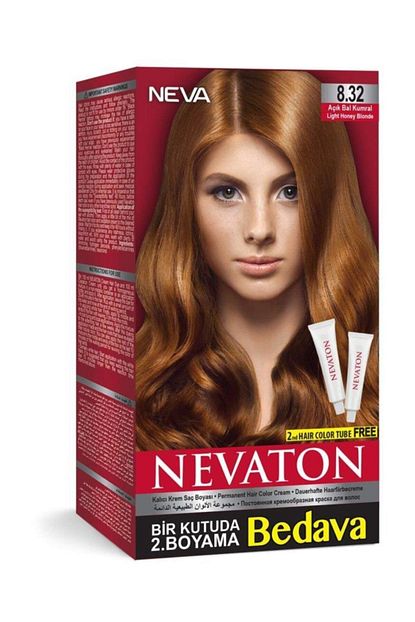 Nevaton Sac Boyasi Seti 8 32 Acik Bal Kumral 8698636611770 Trendyol