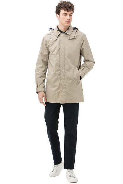Nautica Erkek Bej Su Gecirmez Yagmurluk J83204 Trendyol