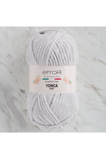 Etrofil Yonca Acik Gri Kadife Bebek Yunu 70905 Trendyol