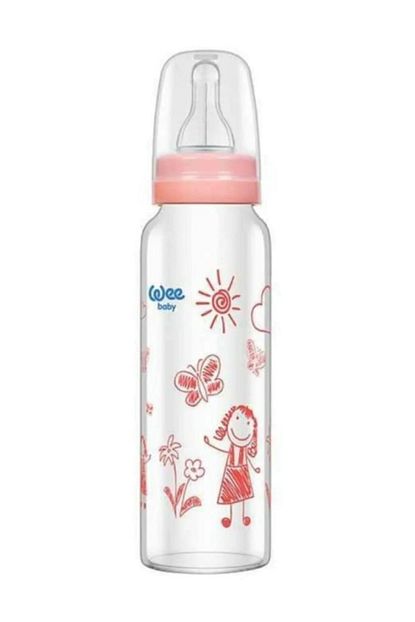 Wee Baby Kiz Bebek Isiya Dayanikli Cam Biberon 240 Ml Wee772 Trendyol