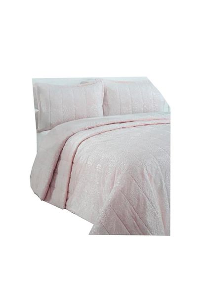Merinos Krem Cift Kisilik Yatak Ortusu 240x260 Trendyol