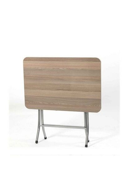 Teknor Ahsap 55x90 Cm Parlak Sunta Katlanir Masa Ders Calisma Ve Yemek Masasi Trendyol