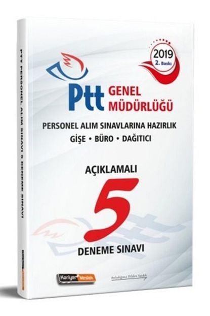 Kariyer Meslek Yayincilik Ptt Personel Alim Sinavi Aciklamali 5 Deneme Sinavi Trendyol