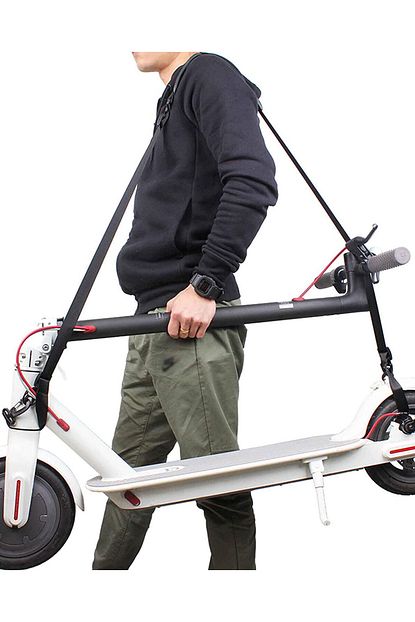 grotte elektrikli scooter ayarlanabilir tasima cantasi aparati kemeri kayisi omuz askisi aksesuari fiyati yorumlari trendyol