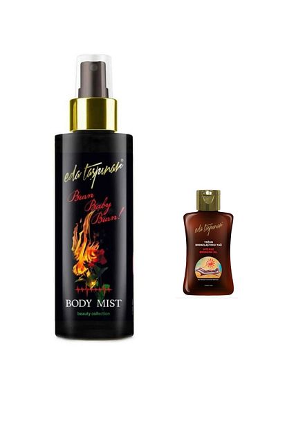 Eda Taspinar Vucut Spreyi Burn Body Mist 200 Ml 50 Ml Bronzlastirici Hediyeli Trendyol