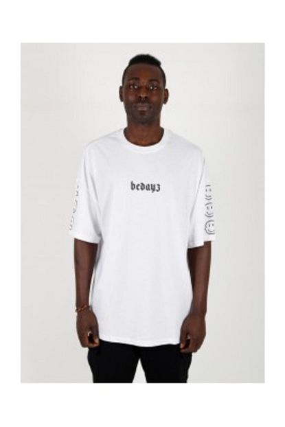Bedayz White Emotions 500 Oldschool T Shirt Trendyol