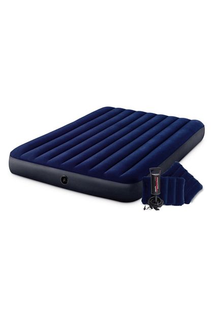 Intex Fiber Tech Dura Beam Lacivert Kamp Yatagi Seti 152x203x25cm Trendyol